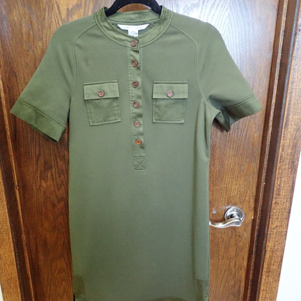 Diane Von Furstenberg Olive Green Dress